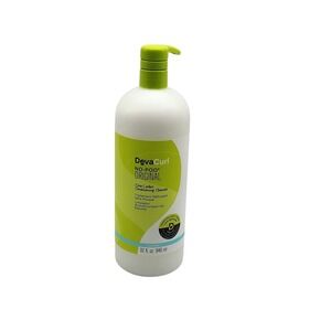 DevaCurl No-Poo Original Zero Lather Cleanser 32 oz Sulfate-Free Curly Hair‎